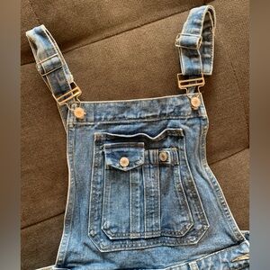 Women’s Denim Overalls with Adjustable Straps